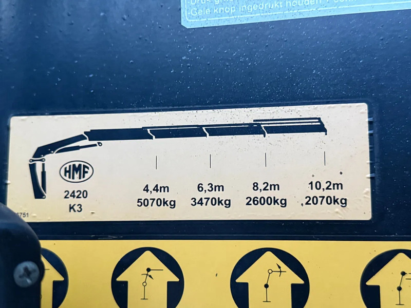 MAN TGS 35.480 8X4 + HMF 2420-K3 REMOTE + TIPPER - Tipper, Crane truck: picture 5 MAN TGS 35.480 8X4 + HMF 2420-K3 REMOTE + TIPPER - Tipper, Crane truck: picture 5