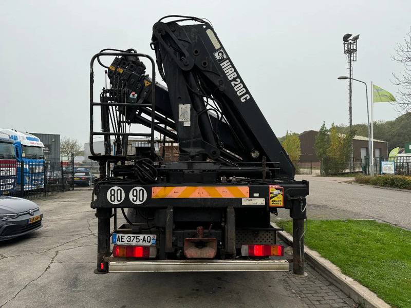 Dropside/ Flatbed truck, Crane truck Scania P124-360 6X4 EURO 2 HIAB 200 C-5 ALL 2000: picture 15