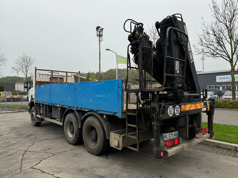 Dropside/ Flatbed truck, Crane truck Scania P124-360 6X4 EURO 2 HIAB 200 C-5 ALL 2000: picture 16