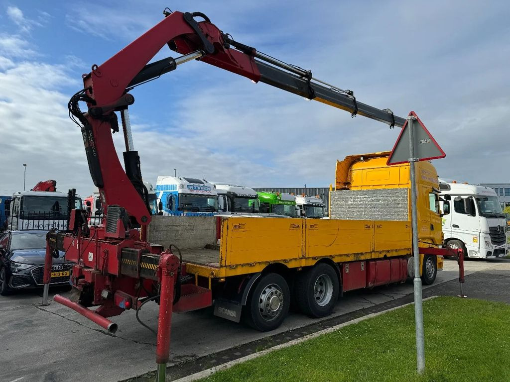 Scania R500 V8 6X2 EURO 5 + HIAB 377EP-4XS + REMOTE CON - Dropside/ Flatbed truck, Crane truck: picture 5 Scania R500 V8 6X2 EURO 5 + HIAB 377EP-4XS + REMOTE CON - Dropside/ Flatbed truck, Crane truck: picture 5