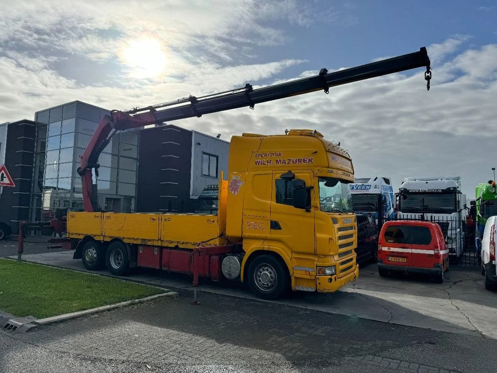 Scania R500 V8 6X2 EURO 5 + HIAB 377EP-4XS + REMOTE CON - Crane truck, Dropside/ Flatbed truck: picture 1 Scania R500 V8 6X2 EURO 5 + HIAB 377EP-4XS + REMOTE CON - Crane truck, Dropside/ Flatbed truck: picture 1