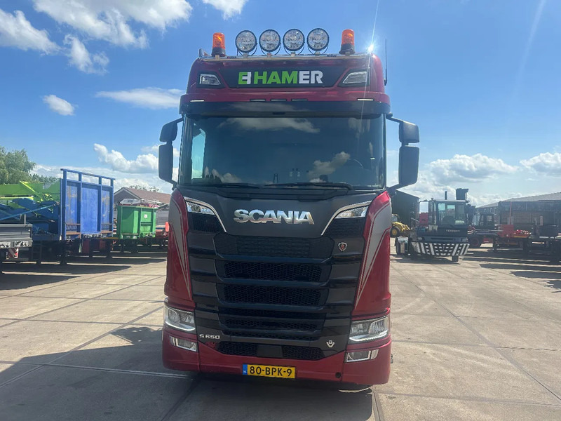 Scania S650 V8, EPSILON S290 Z 96. DOLL TRAILER 2 AXLE FORCED STEERING, 4,5 M EXTENDABLE, APK 04-2026 - Tractor unit: picture 5 Scania S650 V8, EPSILON S290 Z 96. DOLL TRAILER 2 AXLE FORCED STEERING, 4,5 M EXTENDABLE, APK 04-2026 - Tractor unit: picture 5
