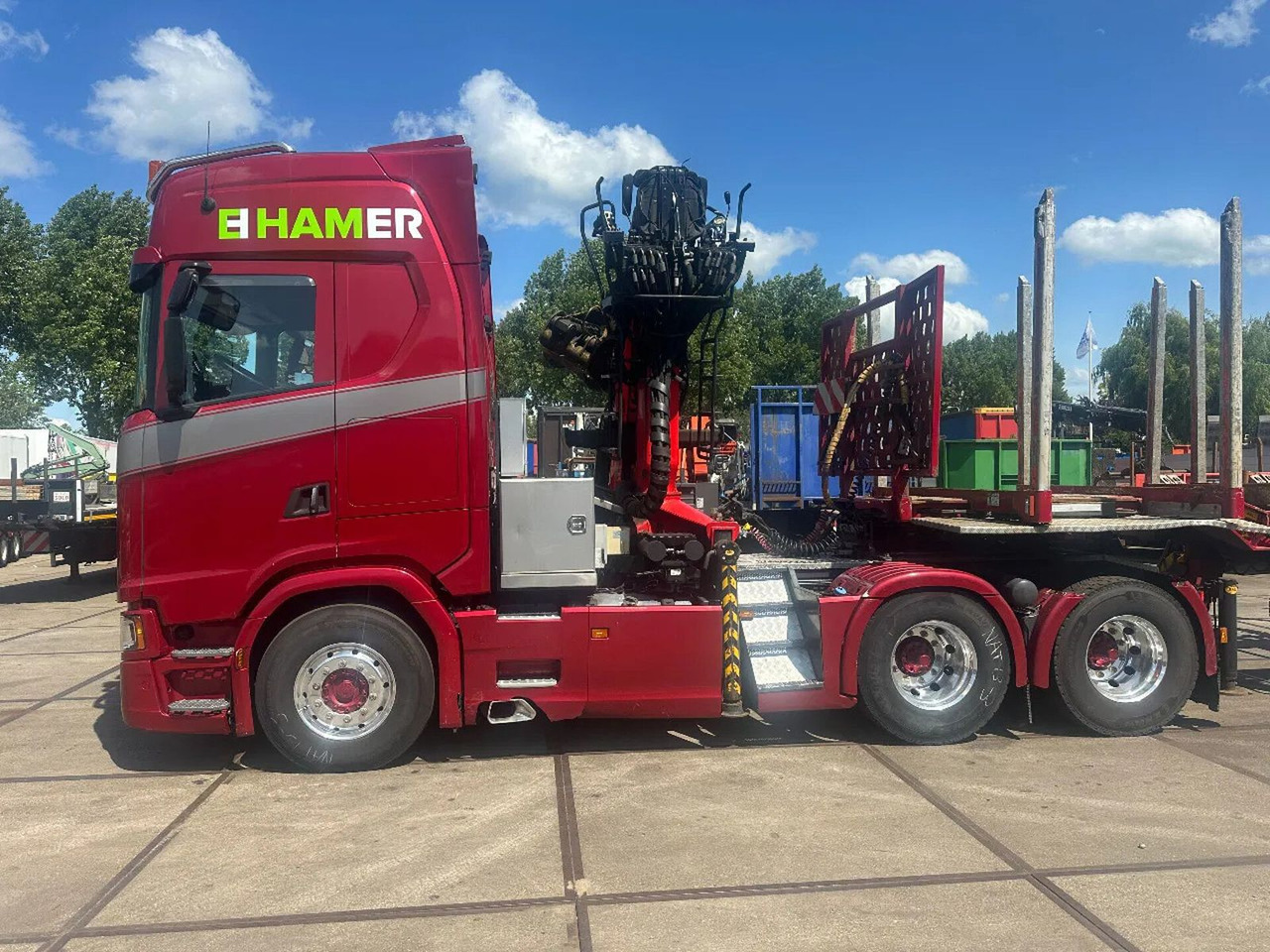 Scania S650 V8, EPSILON S290 Z 96. DOLL TRAILER 2 AXLE - Tractor unit: picture 3 Scania S650 V8, EPSILON S290 Z 96. DOLL TRAILER 2 AXLE - Tractor unit: picture 3