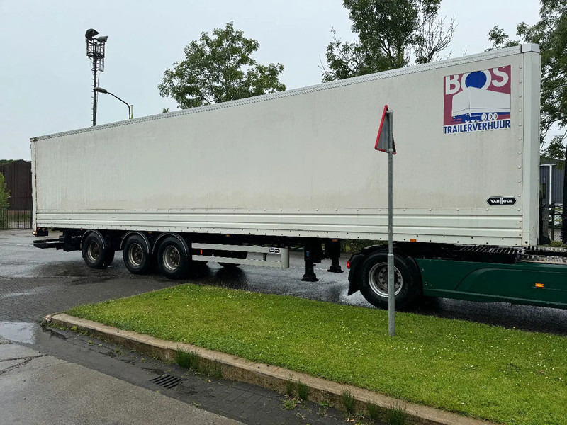 Van Hool 3B2014 - BPW + STEERING AXLE + LOADLIFT - Closed box semi-trailer: picture 2 Van Hool 3B2014 - BPW + STEERING AXLE + LOADLIFT - Closed box semi-trailer: picture 2