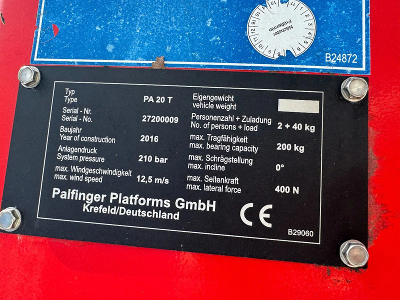 Nissan Cabstar 35.12 PALFINGER HOOGWERKER 20 METER - Van: picture 5 Nissan Cabstar 35.12 PALFINGER HOOGWERKER 20 METER - Van: picture 5