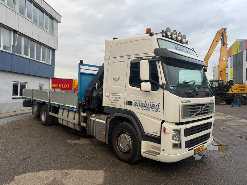Dropside/ Flatbed truck, Crane truck Volvo FM 9.340 6X2 EURO 5 HIAB 211 EP3 + REMOTE CONTROL: picture 14