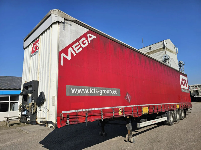Kässbohrer Huckepack Mega P400 - Full Ferry - Curtainsider semi-trailer: picture 1 Kässbohrer Huckepack Mega P400 - Full Ferry - Curtainsider semi-trailer: picture 1