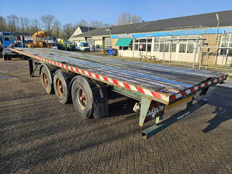 Van Hool BPW - DRUM - Twistlocks - Dropside/ Flatbed semi-trailer: picture 5 Van Hool BPW - DRUM - Twistlocks - Dropside/ Flatbed semi-trailer: picture 5