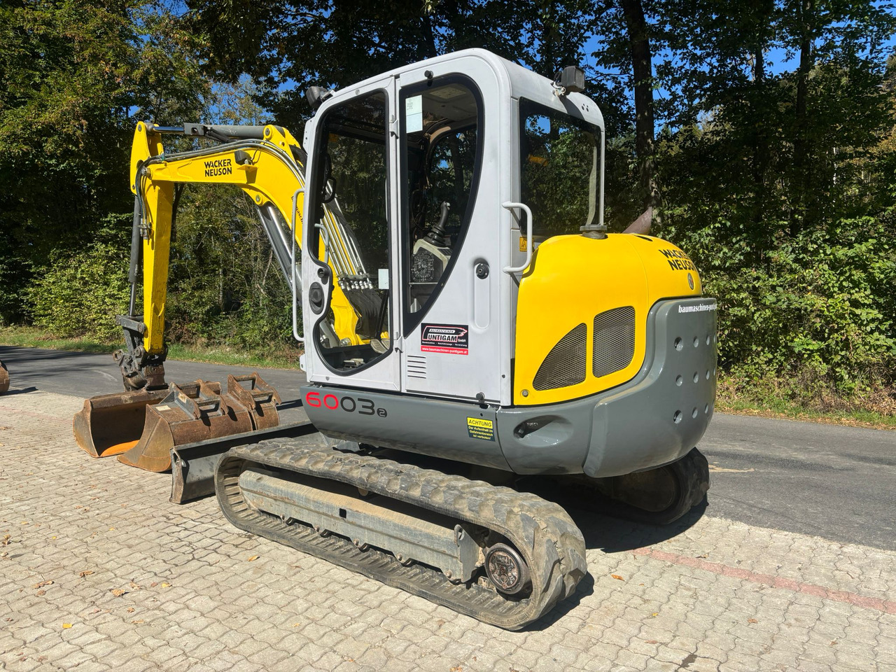 WACKER Neuson 6003 - Mini excavator: picture 4 WACKER Neuson 6003 - Mini excavator: picture 4