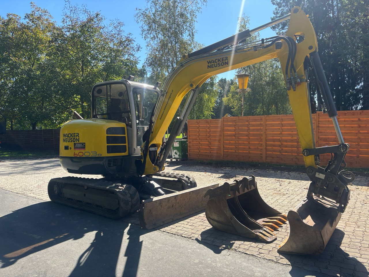 WACKER Neuson 6003 - Mini excavator: picture 3 WACKER Neuson 6003 - Mini excavator: picture 3