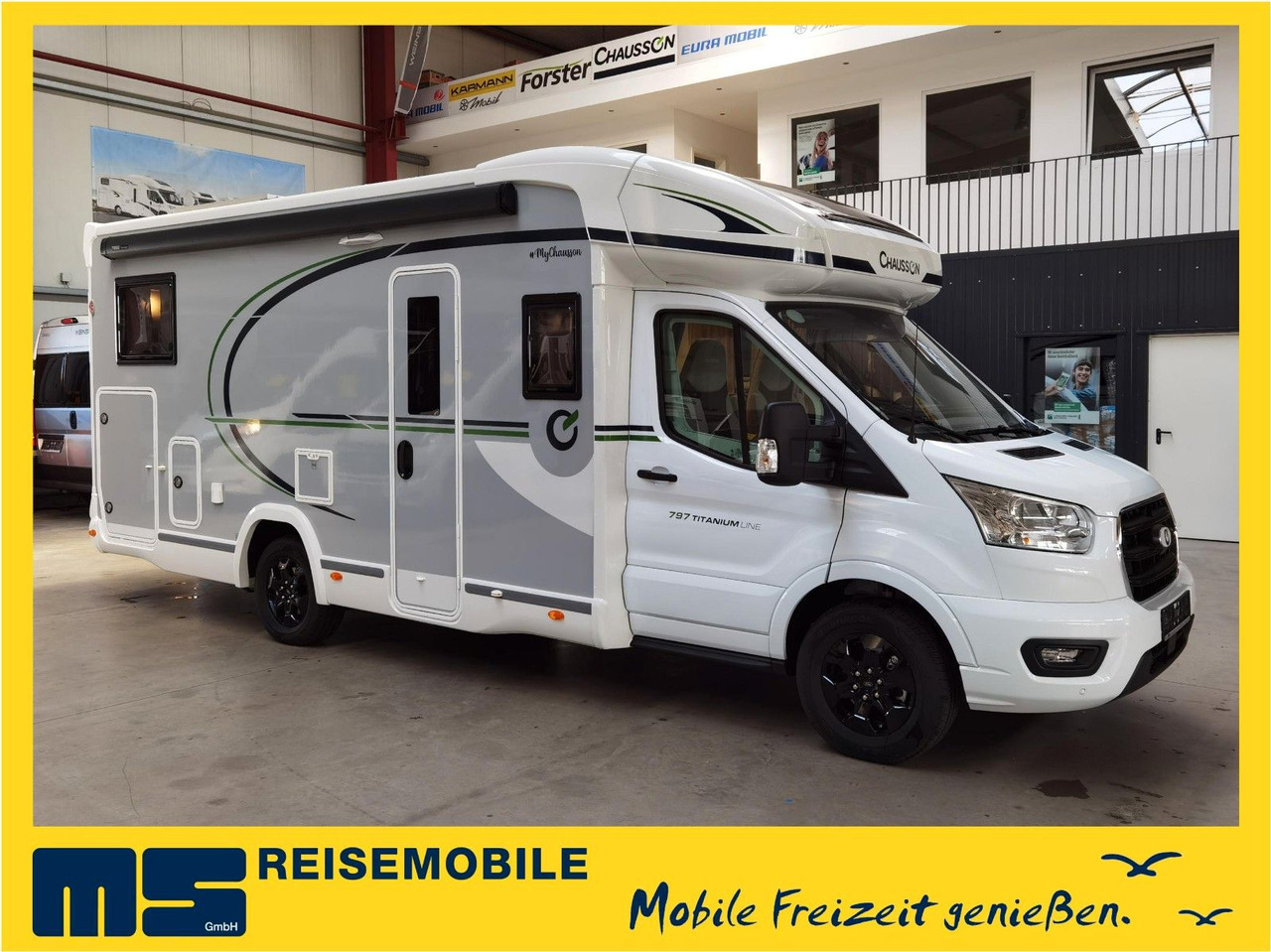 Chausson 797 TITANIUM / - 2026 - / 165PS - 8G. AUTOMATIK - Semi-integrated motorhome: picture 1 Chausson 797 TITANIUM / - 2026 - / 165PS - 8G. AUTOMATIK - Semi-integrated motorhome: picture 1