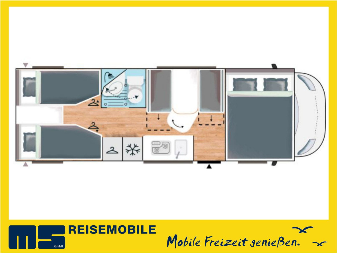 Chausson C 727 FIRST LINE /140PS / EINZELBETTEN & ALKOVEN - Alcove motorhome: picture 2 Chausson C 727 FIRST LINE /140PS / EINZELBETTEN & ALKOVEN - Alcove motorhome: picture 2