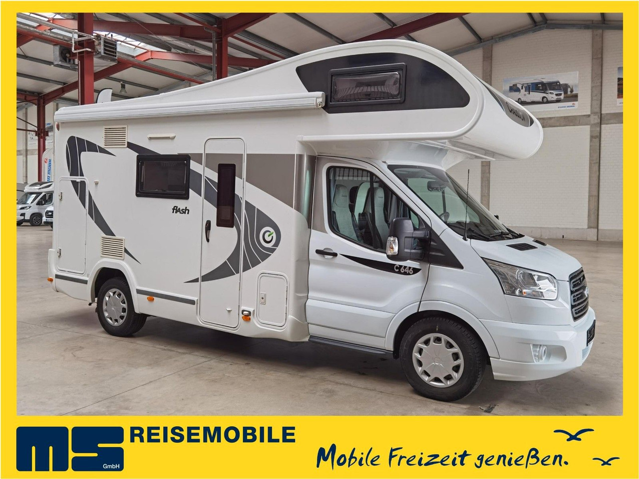 Chausson FLASH C 646 / 170PS / ETAGENBETTEN / TÜV-05.2027 - Alcove motorhome: picture 1 Chausson FLASH C 646 / 170PS / ETAGENBETTEN / TÜV-05.2027 - Alcove motorhome: picture 1