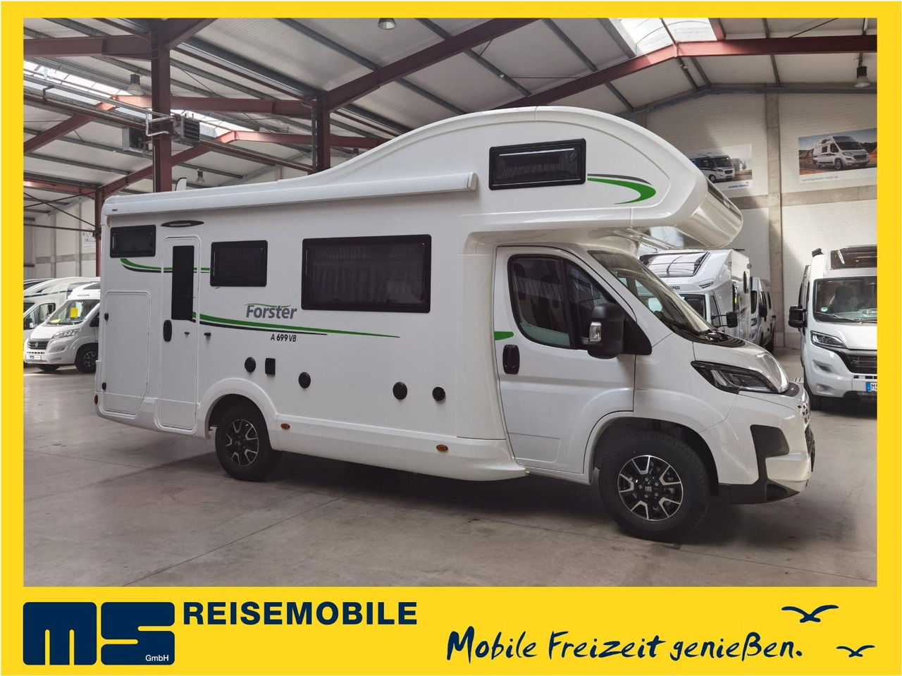 Forster A 699 VB / -2025- / 140PS / ETAGENBETTEN - Alcove motorhome: picture 1 Forster A 699 VB / -2025- / 140PS / ETAGENBETTEN - Alcove motorhome: picture 1