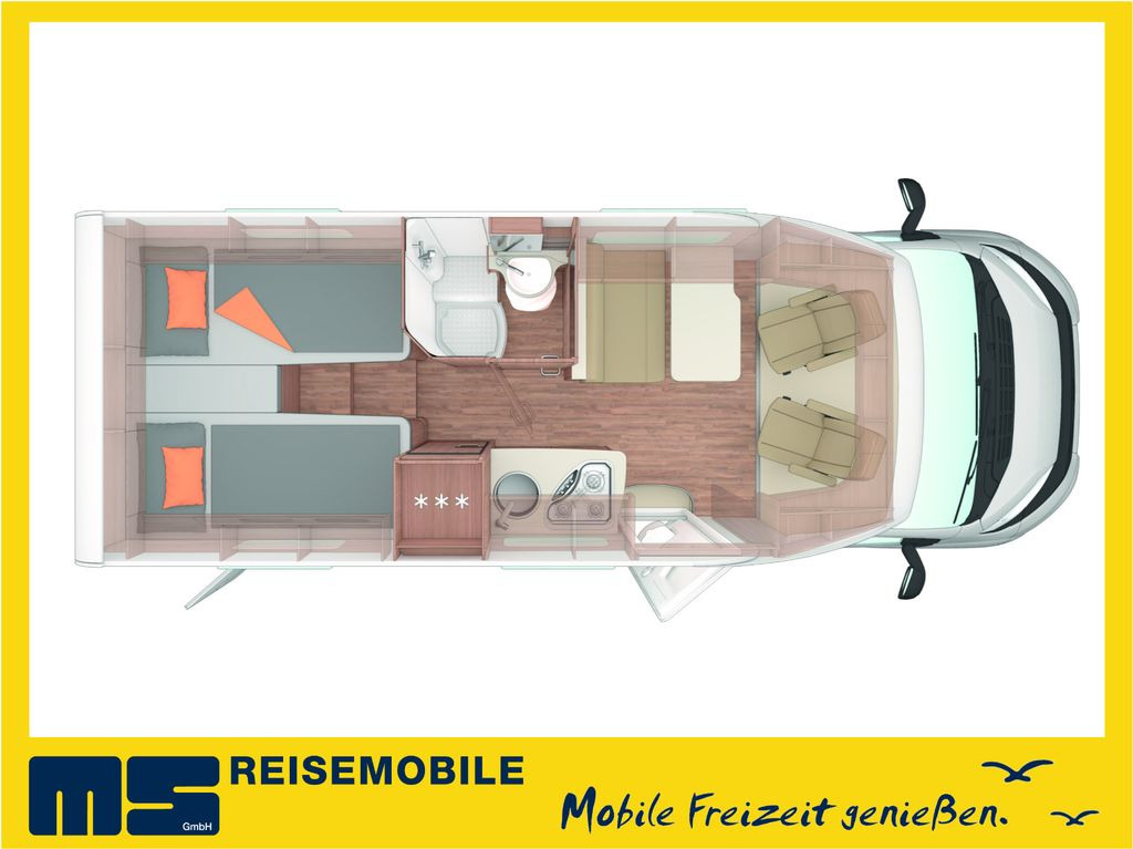 Weinsberg CARACOMPACT 600 MEG PEPPER /-2025-/8-G.AUTOMATIK - Semi-integrated motorhome: picture 2 Weinsberg CARACOMPACT 600 MEG PEPPER /-2025-/8-G.AUTOMATIK - Semi-integrated motorhome: picture 2