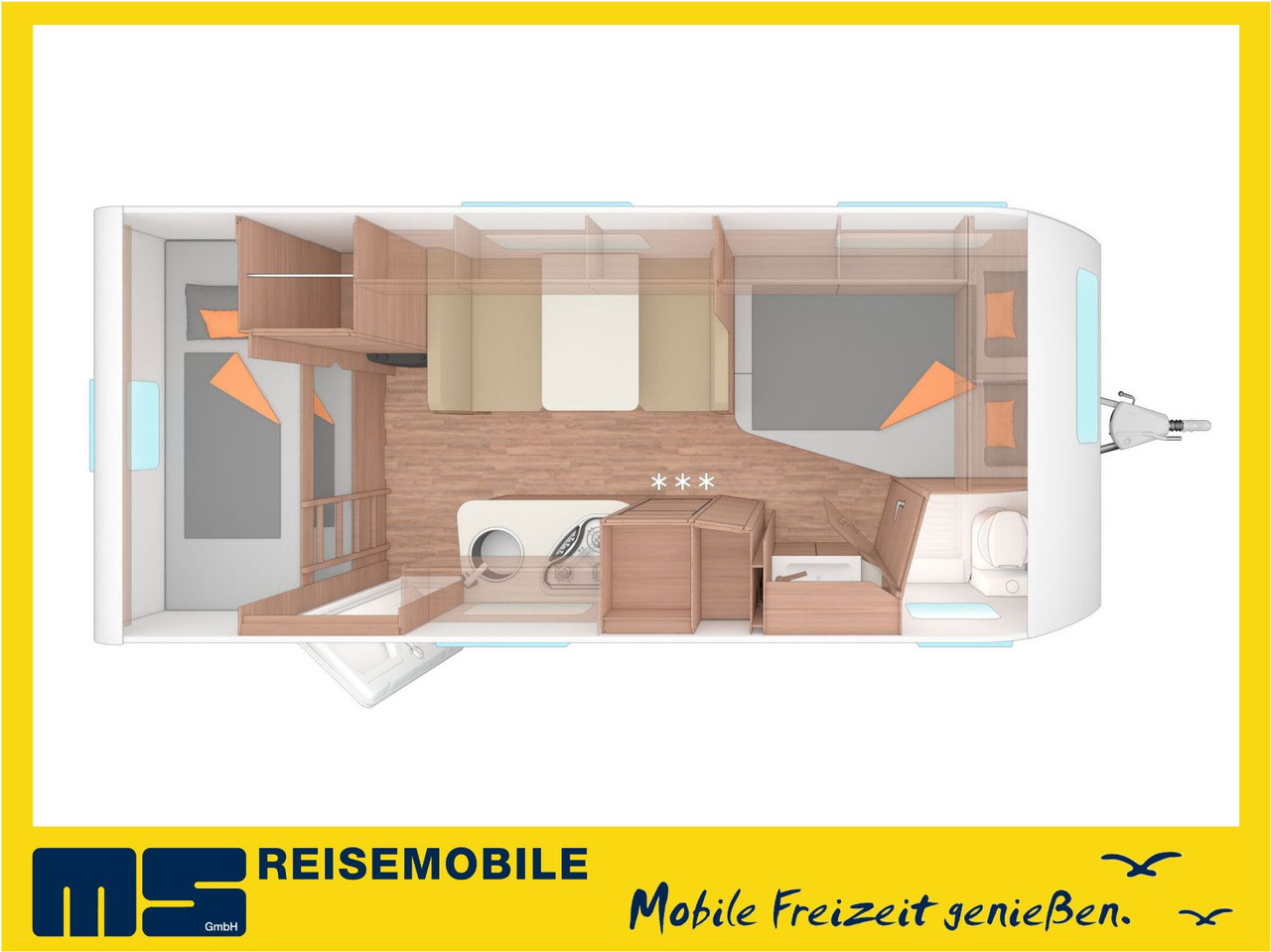 Weinsberg CARAONE 500 FDK -MODELL 2026- / 1700kg - Caravan: picture 2 Weinsberg CARAONE 500 FDK -MODELL 2026- / 1700kg - Caravan: picture 2