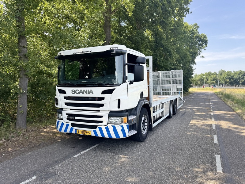 Scania P280 6X2 Machine Transporter / Oprij Vrachtwagen Euro 6 - Allison Automaat - Full Air - 115DKM - Camera - 2016 - Autotransporter truck: picture 3 Scania P280 6X2 Machine Transporter / Oprij Vrachtwagen Euro 6 - Allison Automaat - Full Air - 115DKM - Camera - 2016 - Autotransporter truck: picture 3