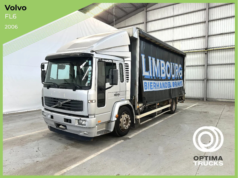 Volvo FL 618 MOTORIZED DROP SIDES / HYDRAULISCHE ZIJGORDIJNEN - Curtainsider truck: picture 1 Volvo FL 618 MOTORIZED DROP SIDES / HYDRAULISCHE ZIJGORDIJNEN - Curtainsider truck: picture 1