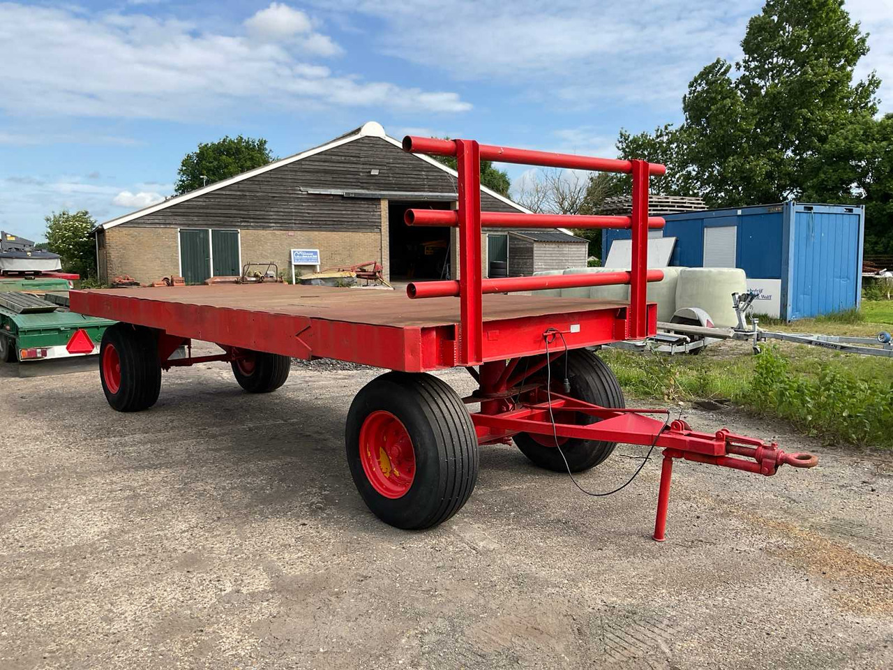 1990 Flat car - Farm platform trailer: picture 3 1990 Flat car - Farm platform trailer: picture 3