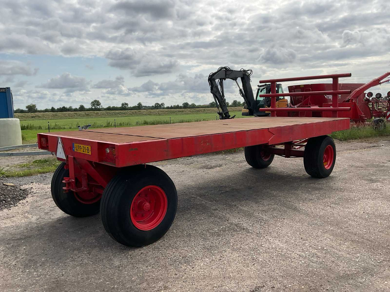 1990 Flat car - Farm platform trailer: picture 5 1990 Flat car - Farm platform trailer: picture 5