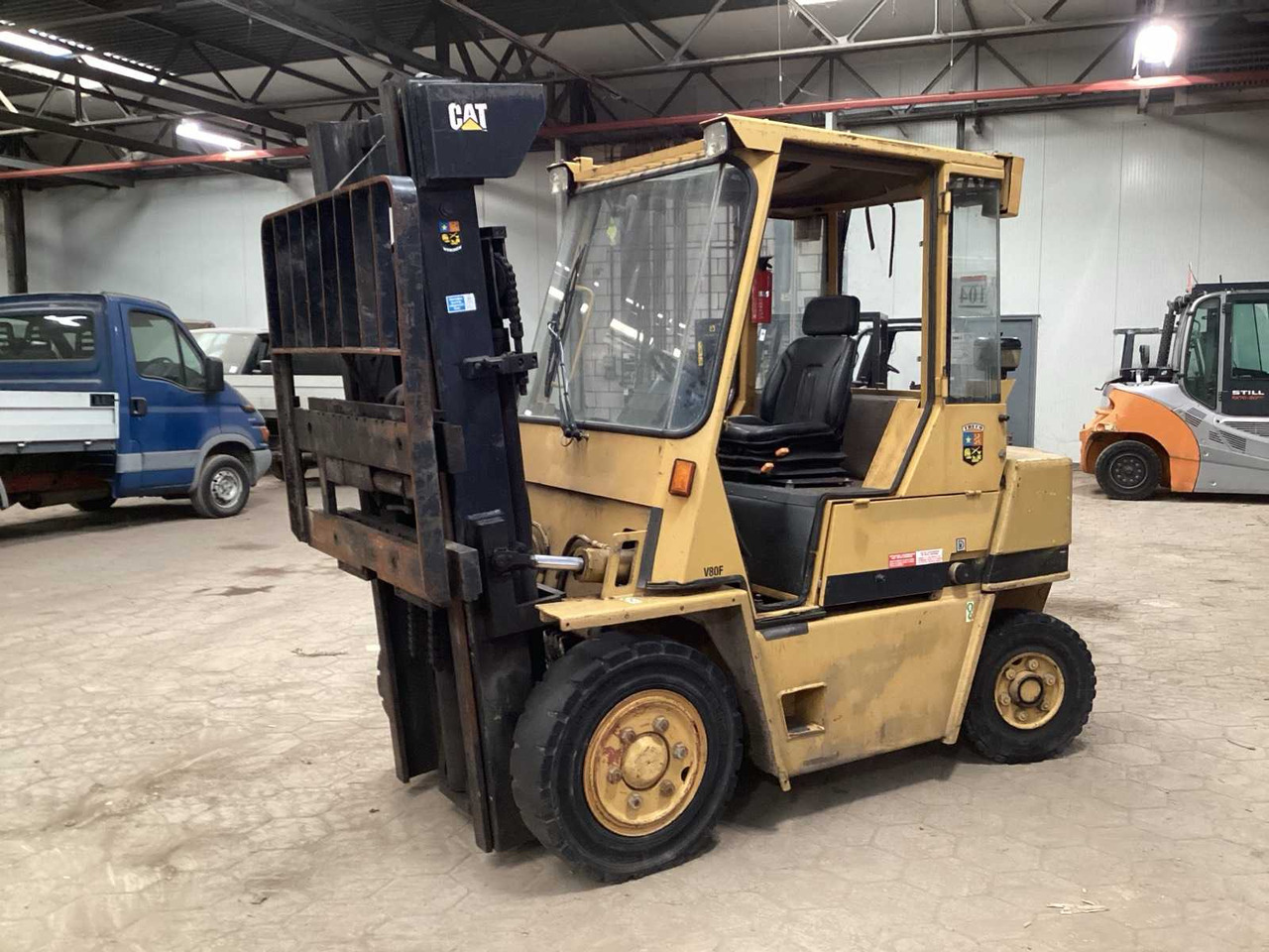 1992 CATERPILLAR V80 F FORKLIFT - Forklift: picture 1 1992 CATERPILLAR V80 F FORKLIFT - Forklift: picture 1