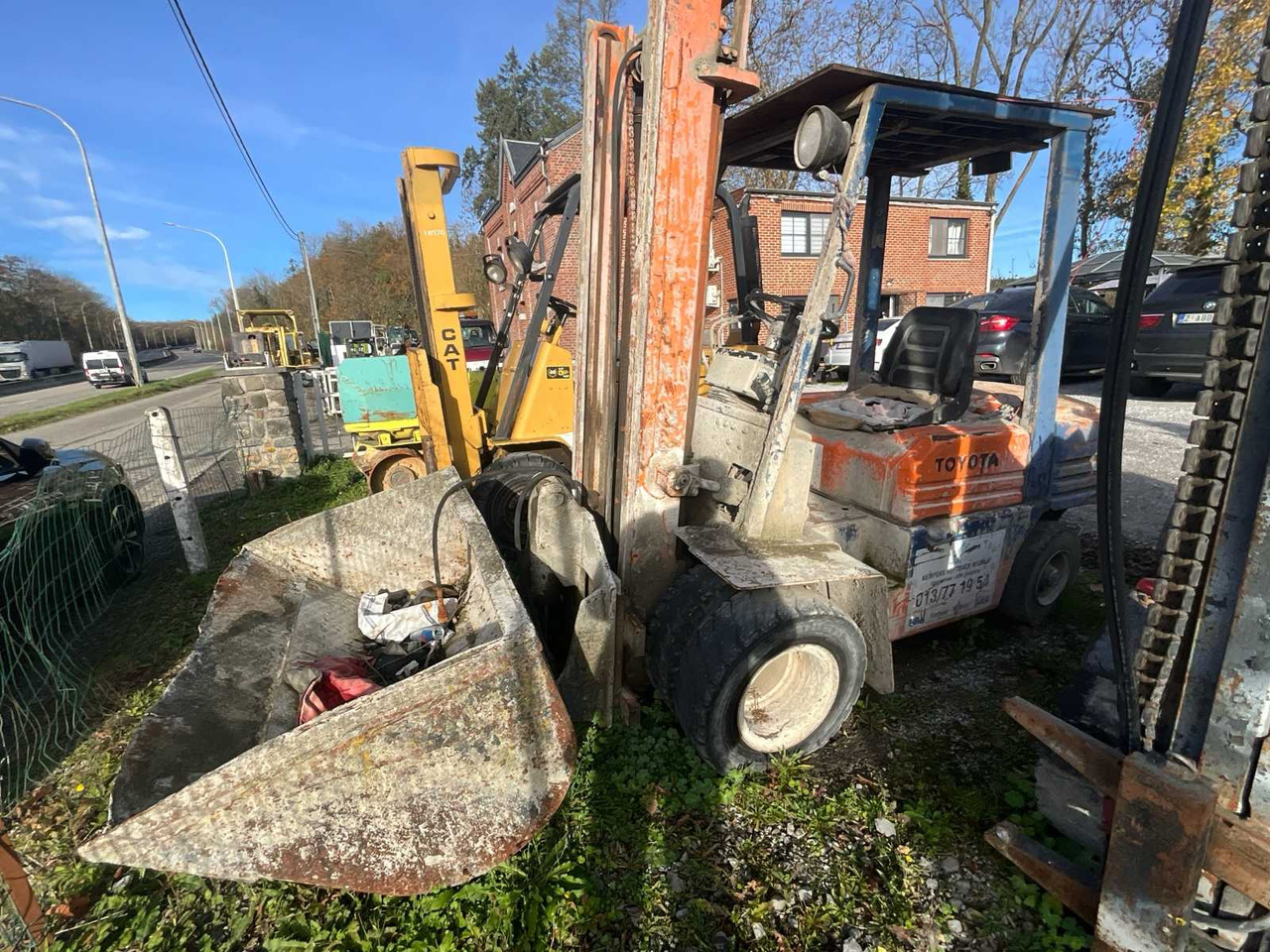 1992 TOYOTA 625FDF25 FORKLIFT - Forklift: picture 2 1992 TOYOTA 625FDF25 FORKLIFT - Forklift: picture 2