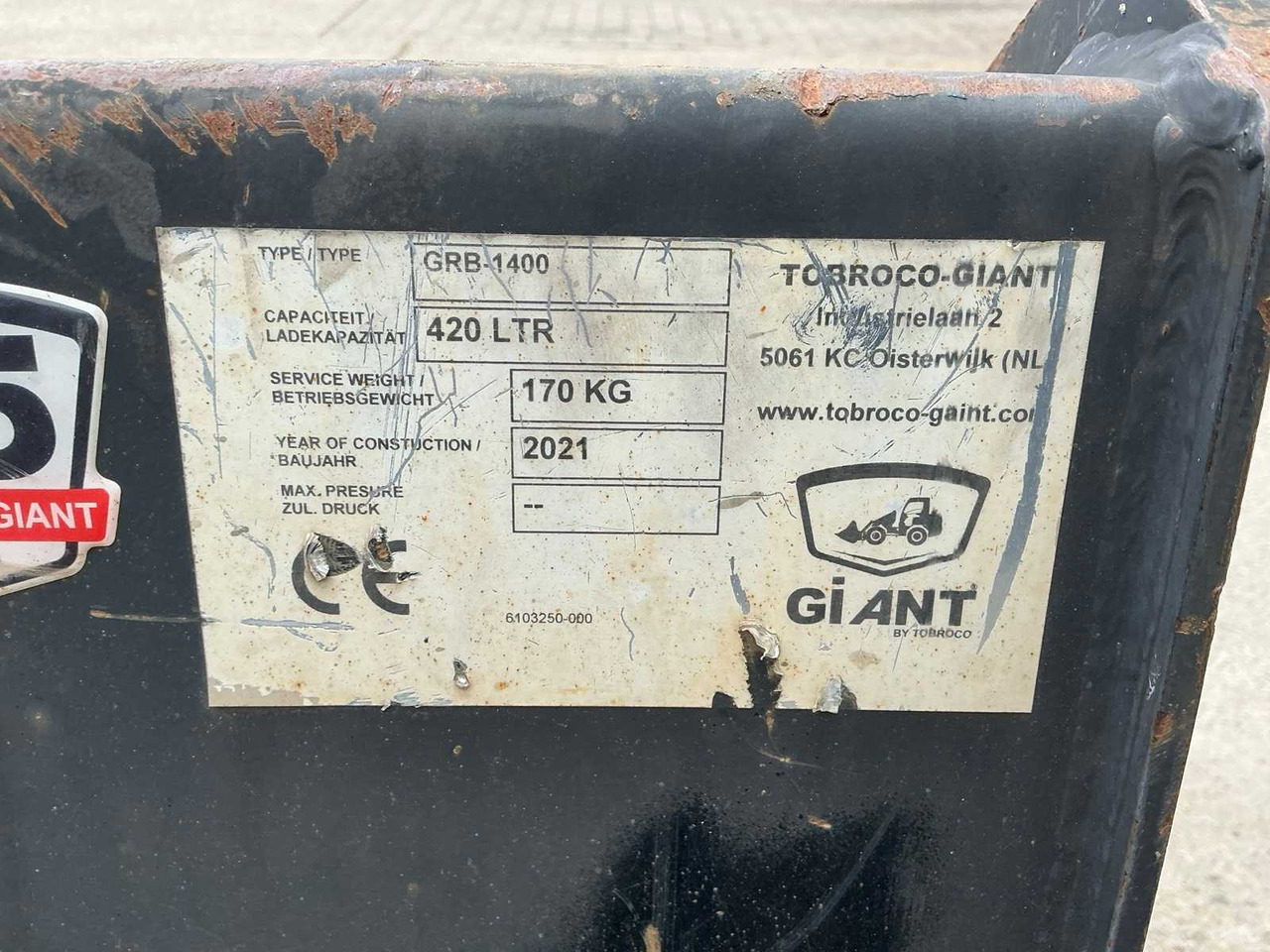 Wheel loader 2016 GIANT V4502-T SHOVEL: picture 33 Wheel loader 2016 GIANT V4502-T SHOVEL: picture 33