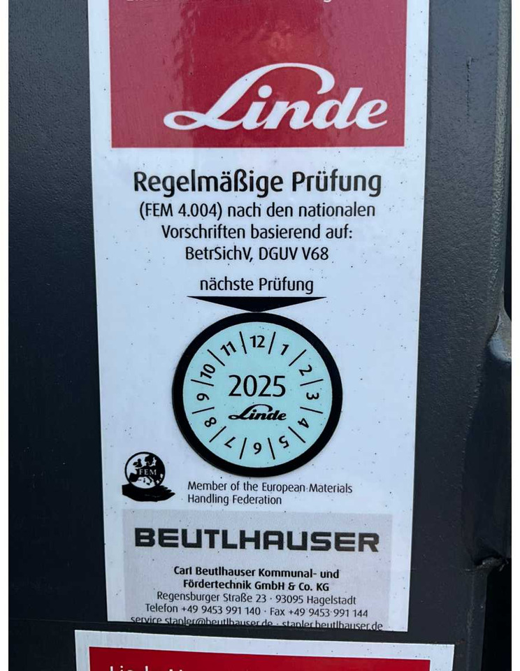 Forklift 2017 LINDE E50HL 5000KG FORKLIFT TRUCK PACKED WITH OPTIONS: picture 15 Forklift 2017 LINDE E50HL 5000KG FORKLIFT TRUCK PACKED WITH OPTIONS: picture 15