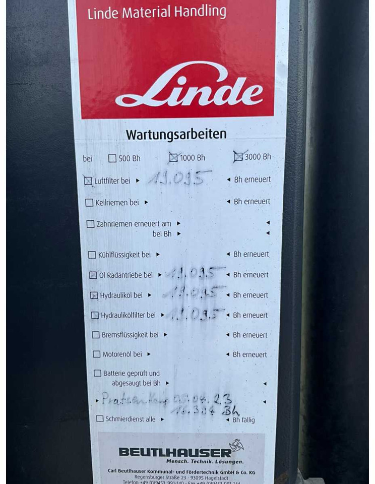 Forklift 2017 LINDE E50HL 5000KG FORKLIFT TRUCK PACKED WITH OPTIONS: picture 14 Forklift 2017 LINDE E50HL 5000KG FORKLIFT TRUCK PACKED WITH OPTIONS: picture 14