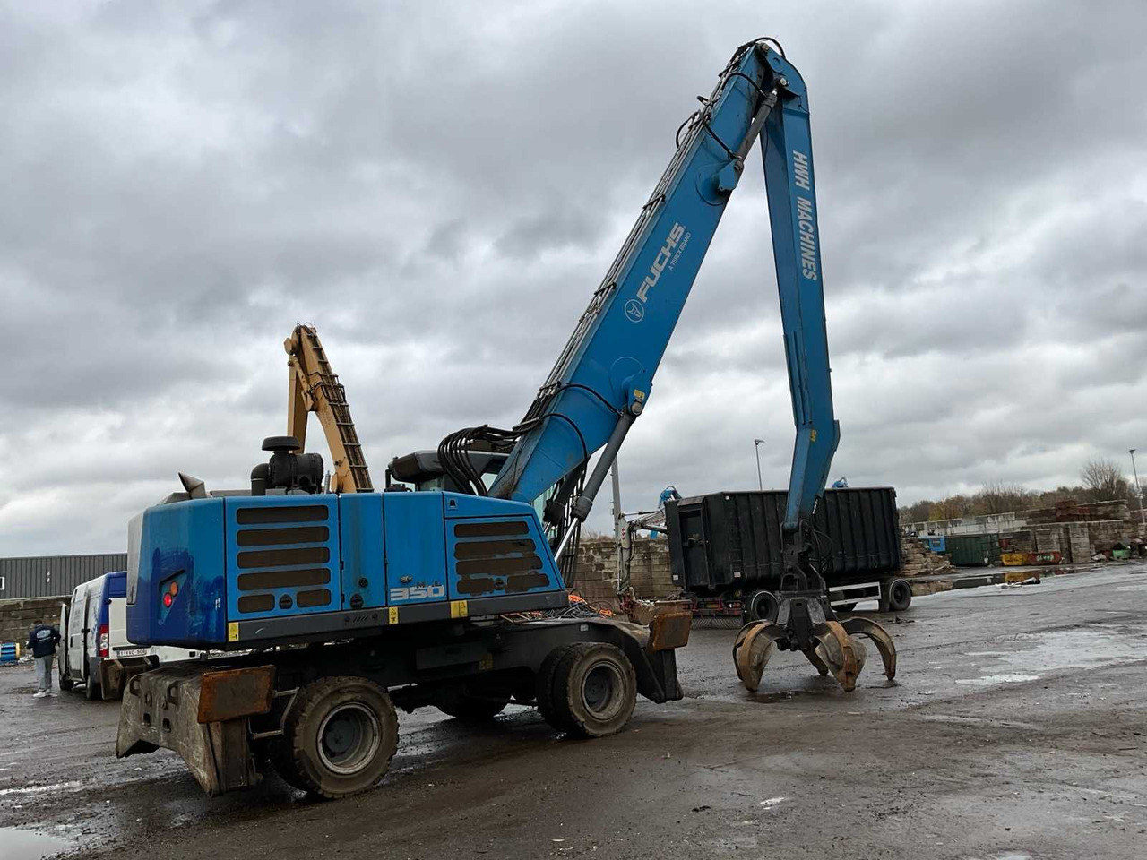 2018 FUCHS MHL350 T4F MATERIAL HANDLER - Wheel excavator: picture 5 2018 FUCHS MHL350 T4F MATERIAL HANDLER - Wheel excavator: picture 5