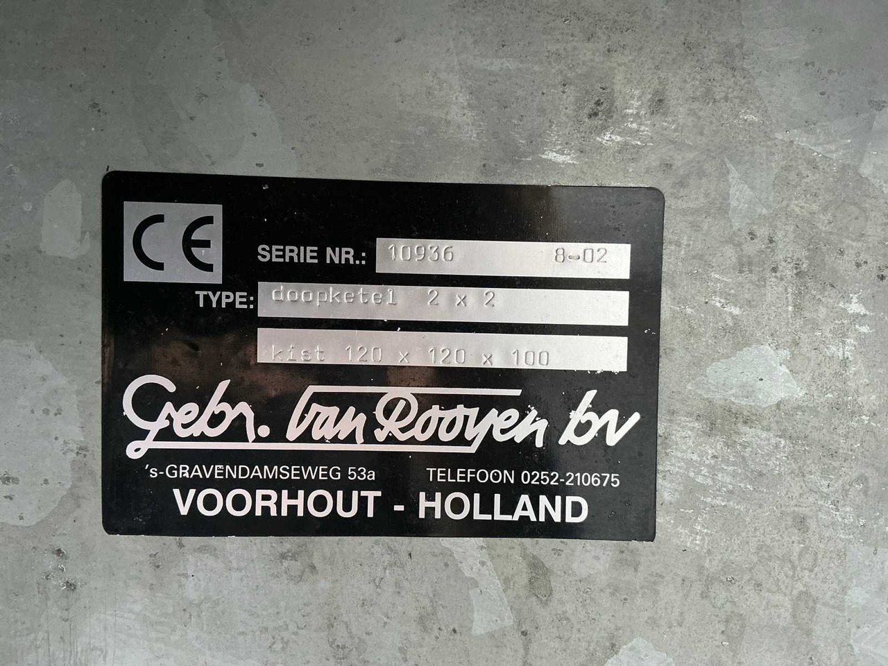 Van Rooijen - Agricultural machinery: picture 5 Van Rooijen - Agricultural machinery: picture 5