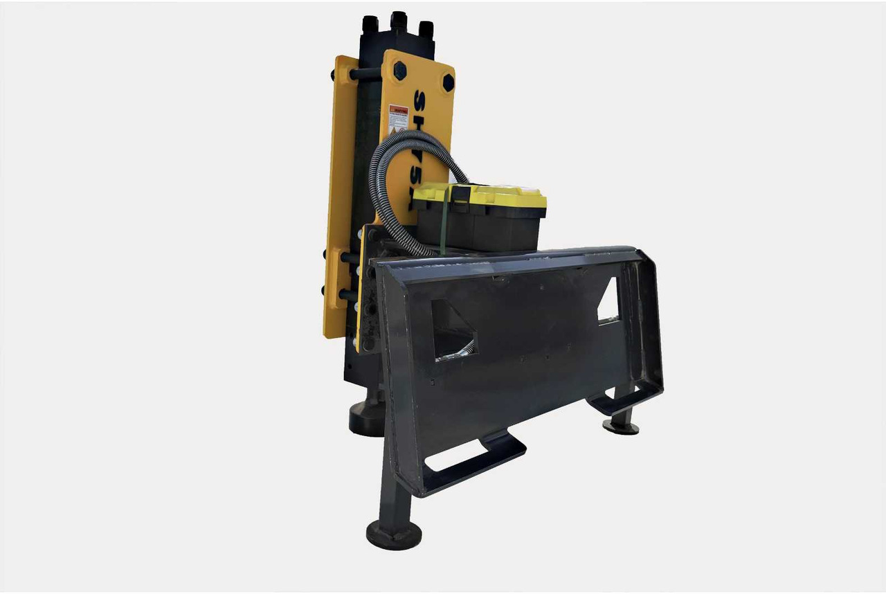 Rhino-cross Hydraulic post driver palen rammer - Attachment for Construction machinery: picture 4 Rhino-cross Hydraulic post driver palen rammer - Attachment for Construction machinery: picture 4