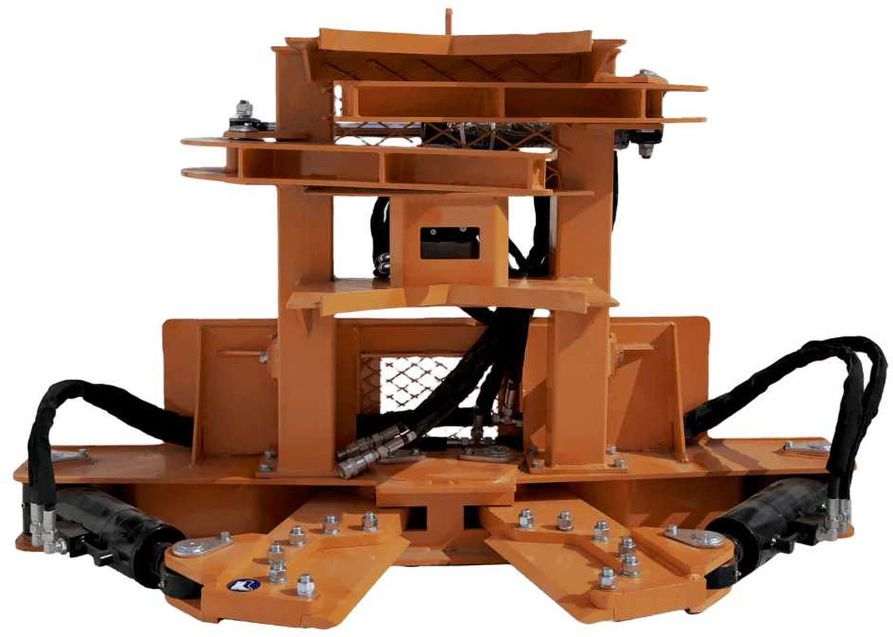 Rhino-cross Tree shear with grapple bomenzaag met grijper - Attachment for Construction machinery: picture 1 Rhino-cross Tree shear with grapple bomenzaag met grijper - Attachment for Construction machinery: picture 1