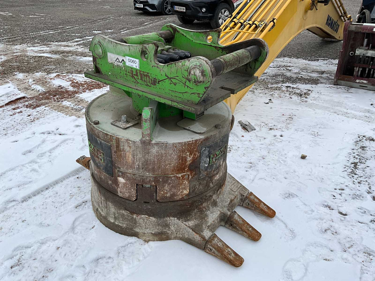 Zanetti ZMH-TH 105/9 ECOMAG - Attachment for Excavator: picture 4 Zanetti ZMH-TH 105/9 ECOMAG - Attachment for Excavator: picture 4