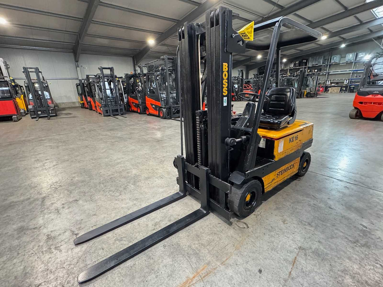 BATTERY 2012 STEINBOCK BOSS KE16 TRIPLEX 435CM 3.+4. - Forklift: picture 4 BATTERY 2012 STEINBOCK BOSS KE16 TRIPLEX 435CM 3.+4. - Forklift: picture 4
