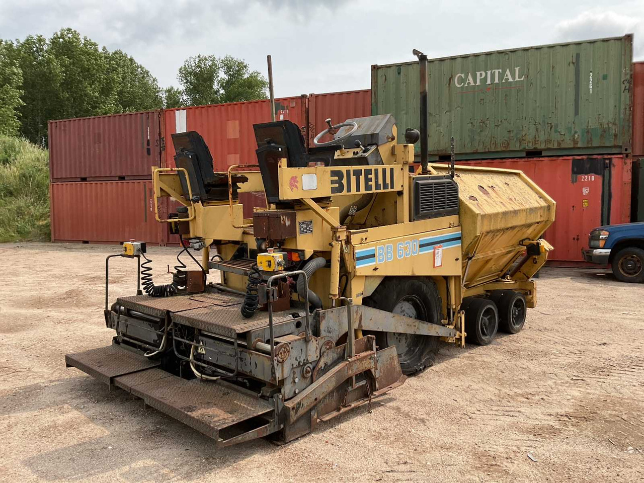 Bitelli BB630 - Asphalt paver: picture 4 Bitelli BB630 - Asphalt paver: picture 4