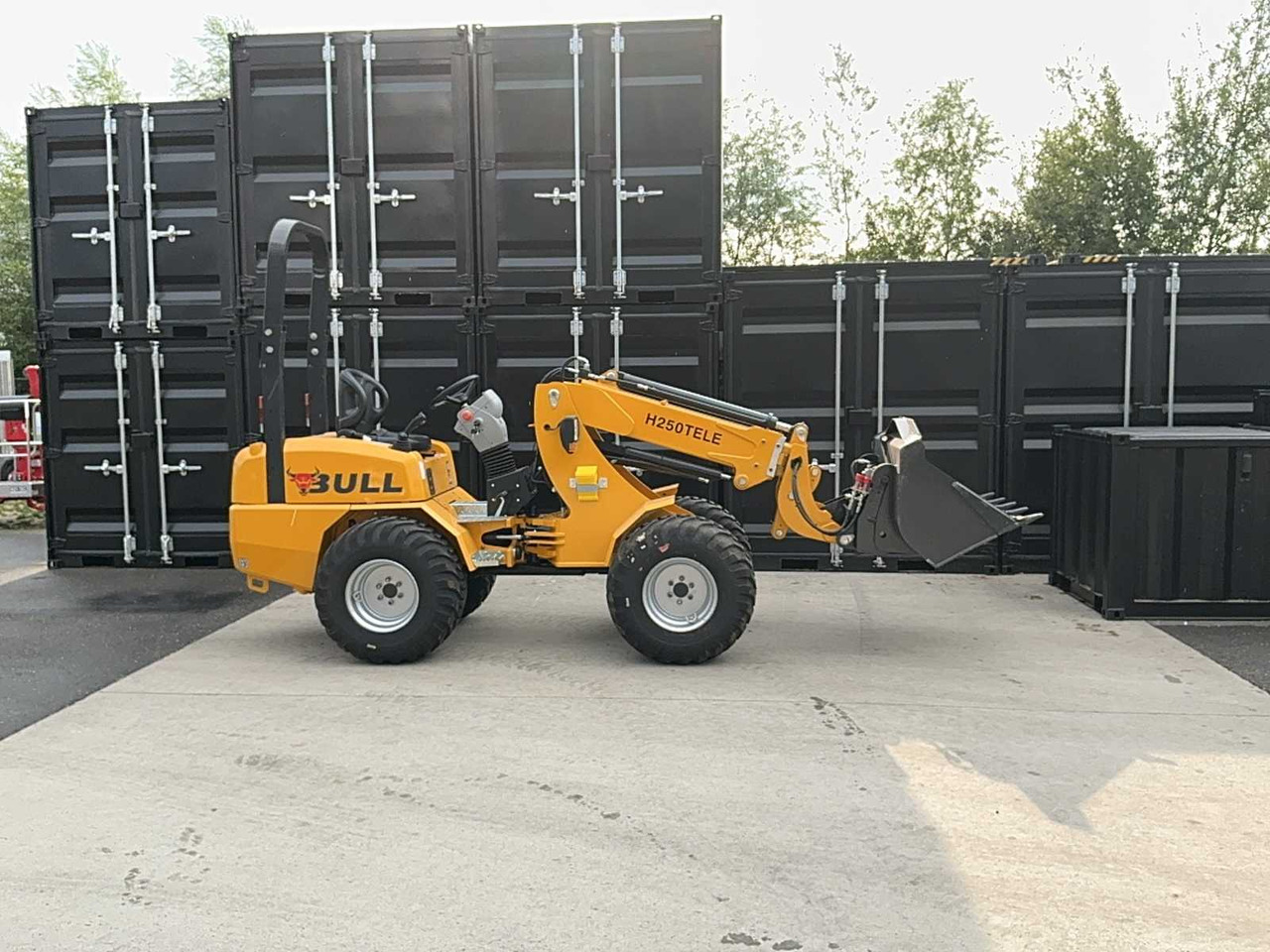 Bull H190T / H250tele - Wheel loader: picture 3 Bull H190T / H250tele - Wheel loader: picture 3