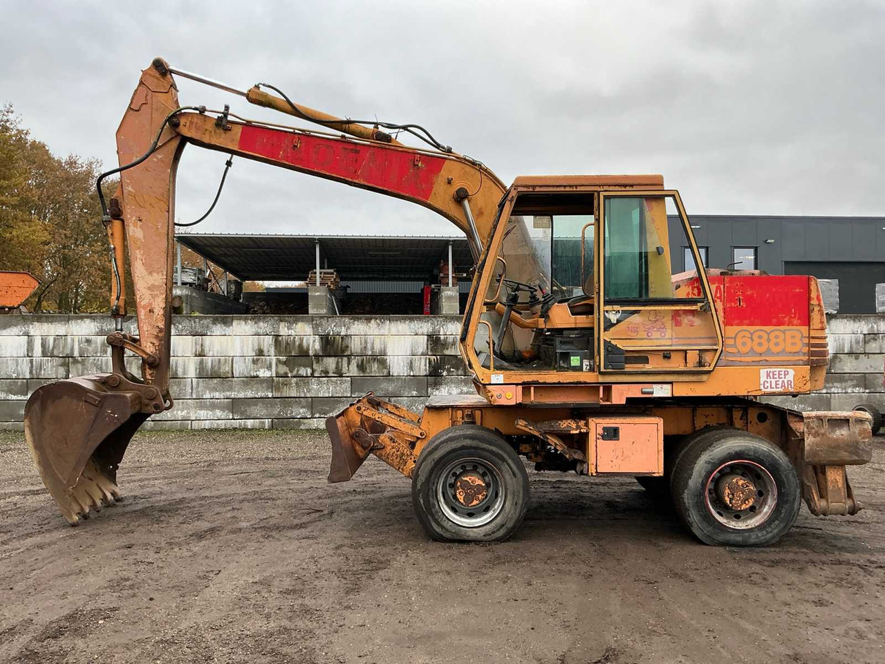 CASE 688B-P WHEELED EXCAVATOR - Wheel excavator: picture 2 CASE 688B-P WHEELED EXCAVATOR - Wheel excavator: picture 2