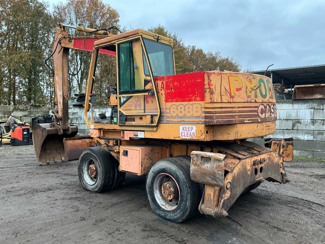 CASE 688B-P WHEELED EXCAVATOR - Wheel excavator: picture 3 CASE 688B-P WHEELED EXCAVATOR - Wheel excavator: picture 3