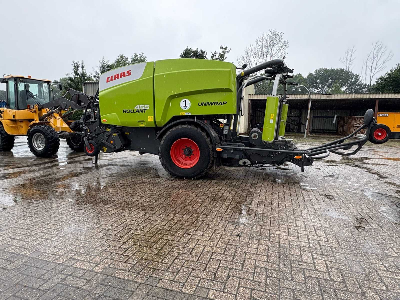 CLAAS ROLLANT 455 UNIWRAP 750 - Round baler: picture 1 CLAAS ROLLANT 455 UNIWRAP 750 - Round baler: picture 1