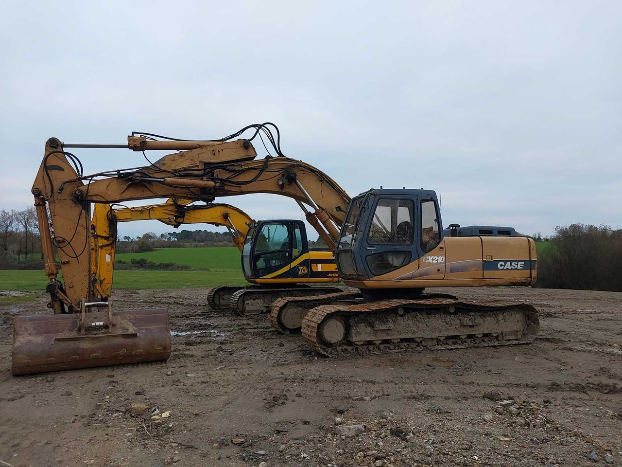 Case 210 - Crawler excavator: picture 1 Case 210 - Crawler excavator: picture 1