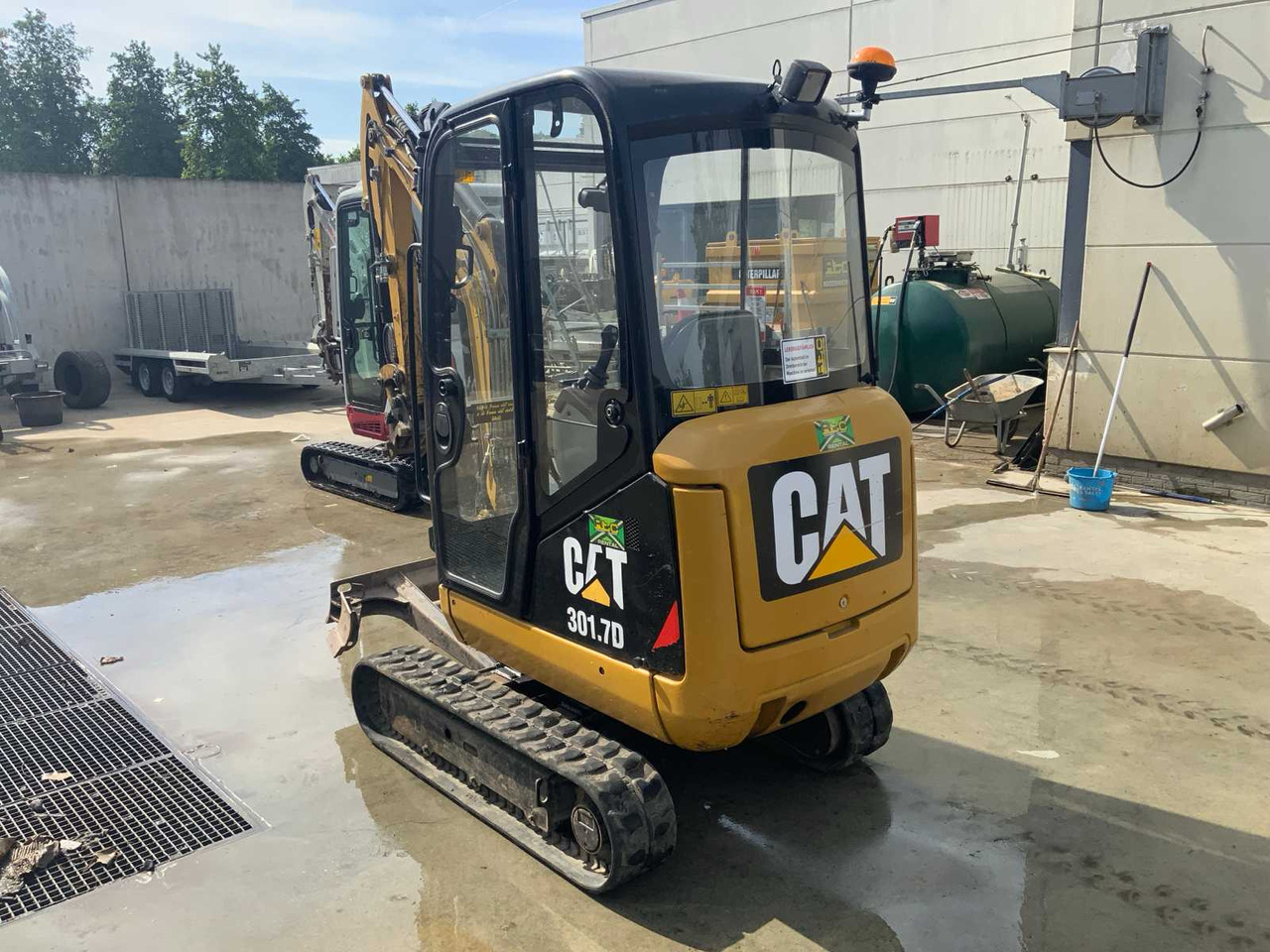 Caterpillar 301.7D - Mini excavator: picture 2 Caterpillar 301.7D - Mini excavator: picture 2