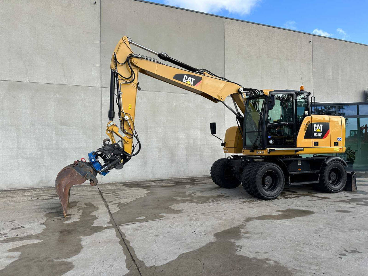 Caterpillar M314F - Wheel excavator: picture 1 Caterpillar M314F - Wheel excavator: picture 1
