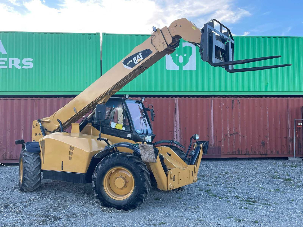 Caterpillar TH414 - Wheel loader: picture 2 Caterpillar TH414 - Wheel loader: picture 2