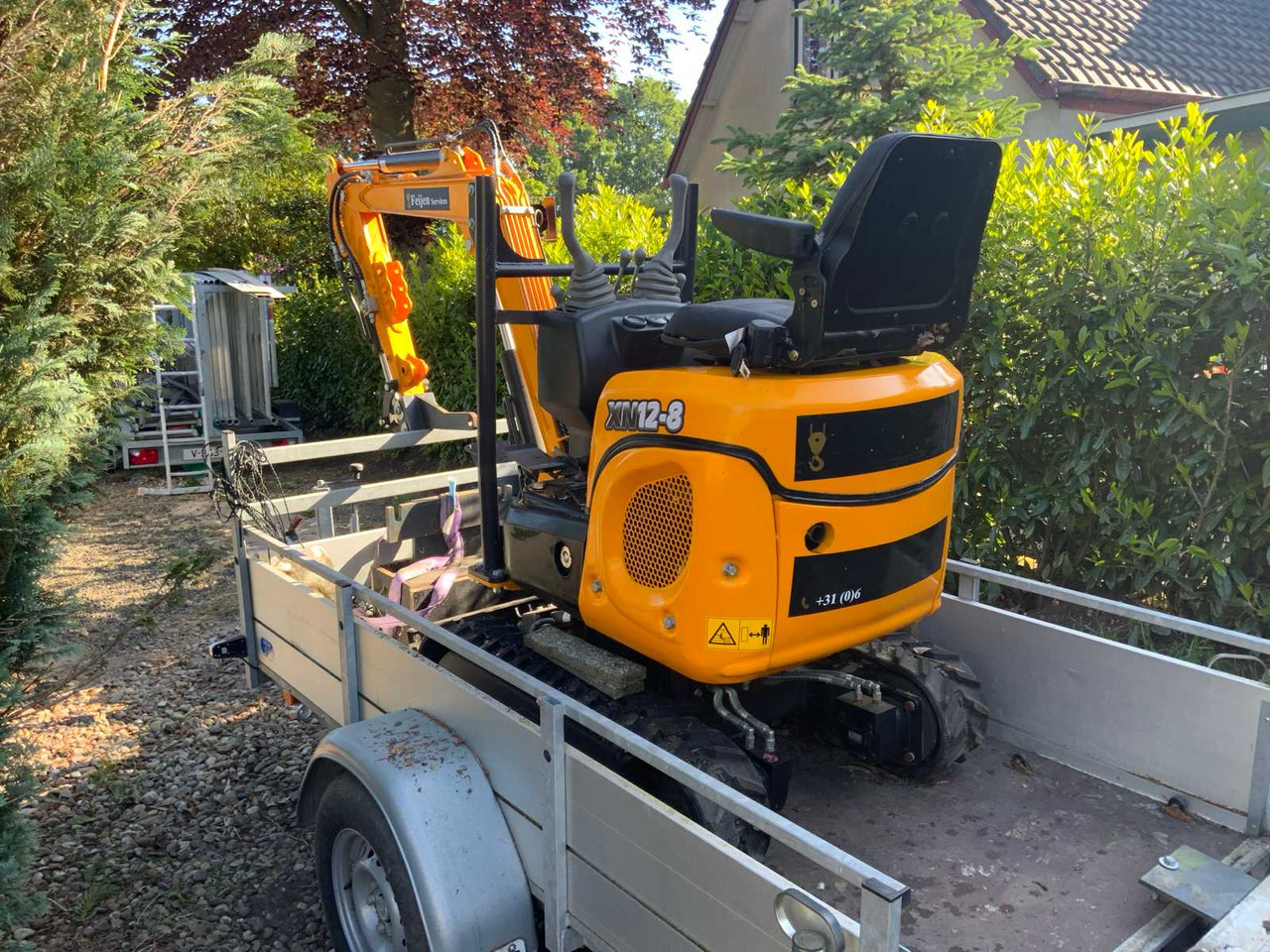 Crawler Excavator XN12-8 - Mini excavator: picture 4 Crawler Excavator XN12-8 - Mini excavator: picture 4
