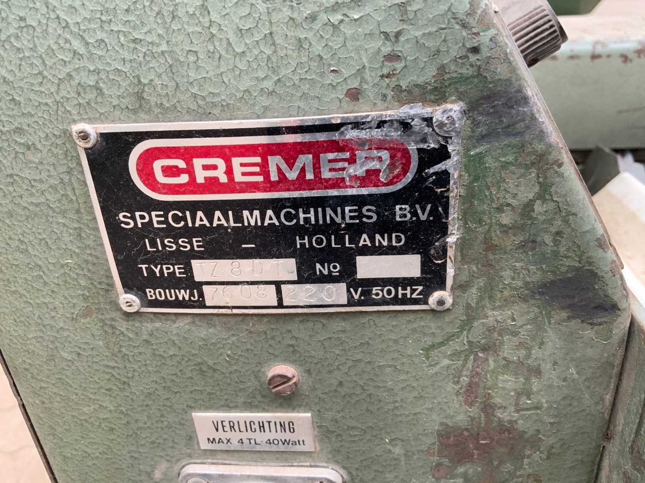 Cremer Telotronic TZ8DT - Post-harvest equipment: picture 3 Cremer Telotronic TZ8DT - Post-harvest equipment: picture 3