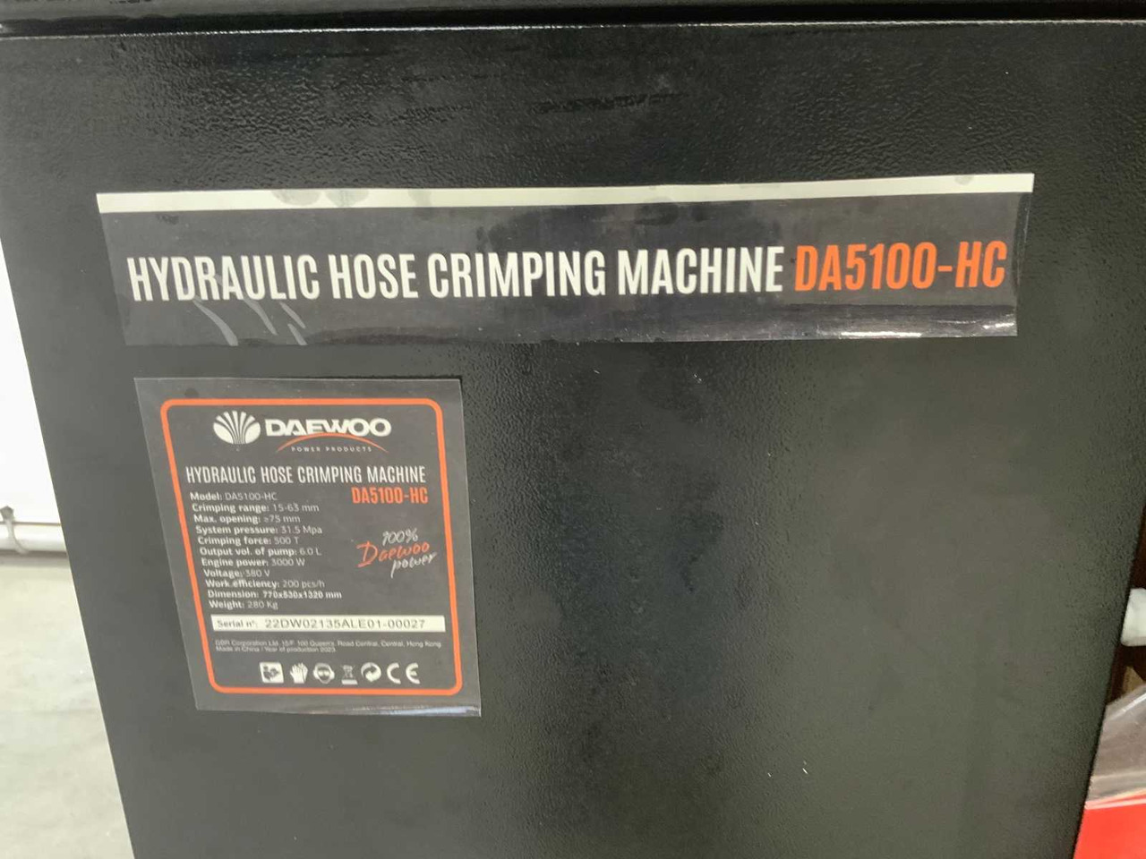 Daewoo DA5100-HC - Irrigation system: picture 4 Daewoo DA5100-HC - Irrigation system: picture 4