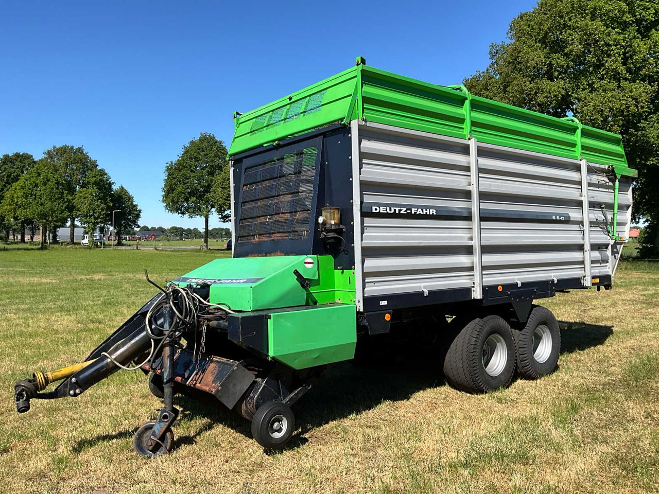 Deutz-Fahrenheit K 6.42 - Self-loading wagon: picture 1 Deutz-Fahrenheit K 6.42 - Self-loading wagon: picture 1