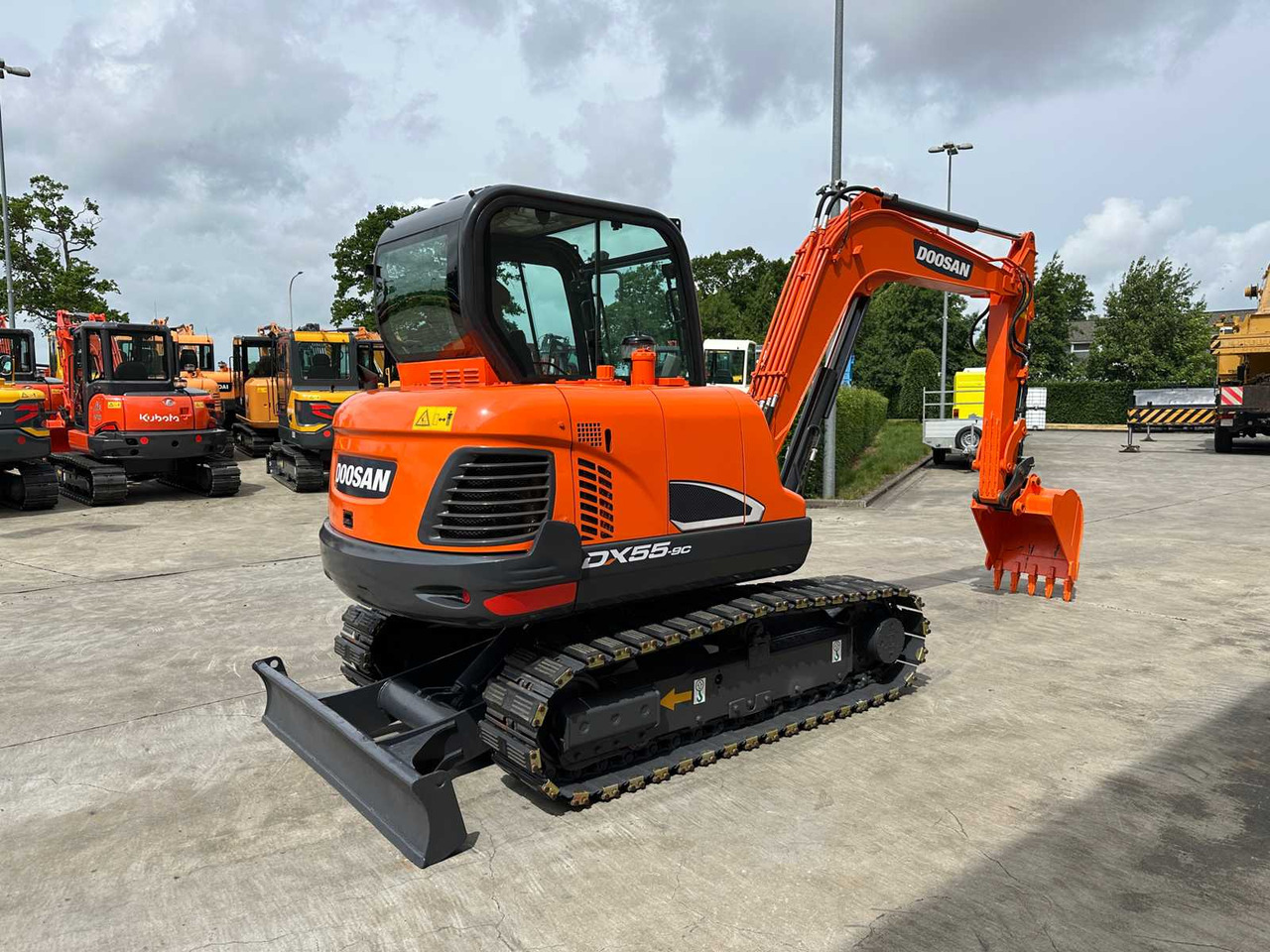 Doosan DX55-9C - Crawler excavator: picture 4 Doosan DX55-9C - Crawler excavator: picture 4