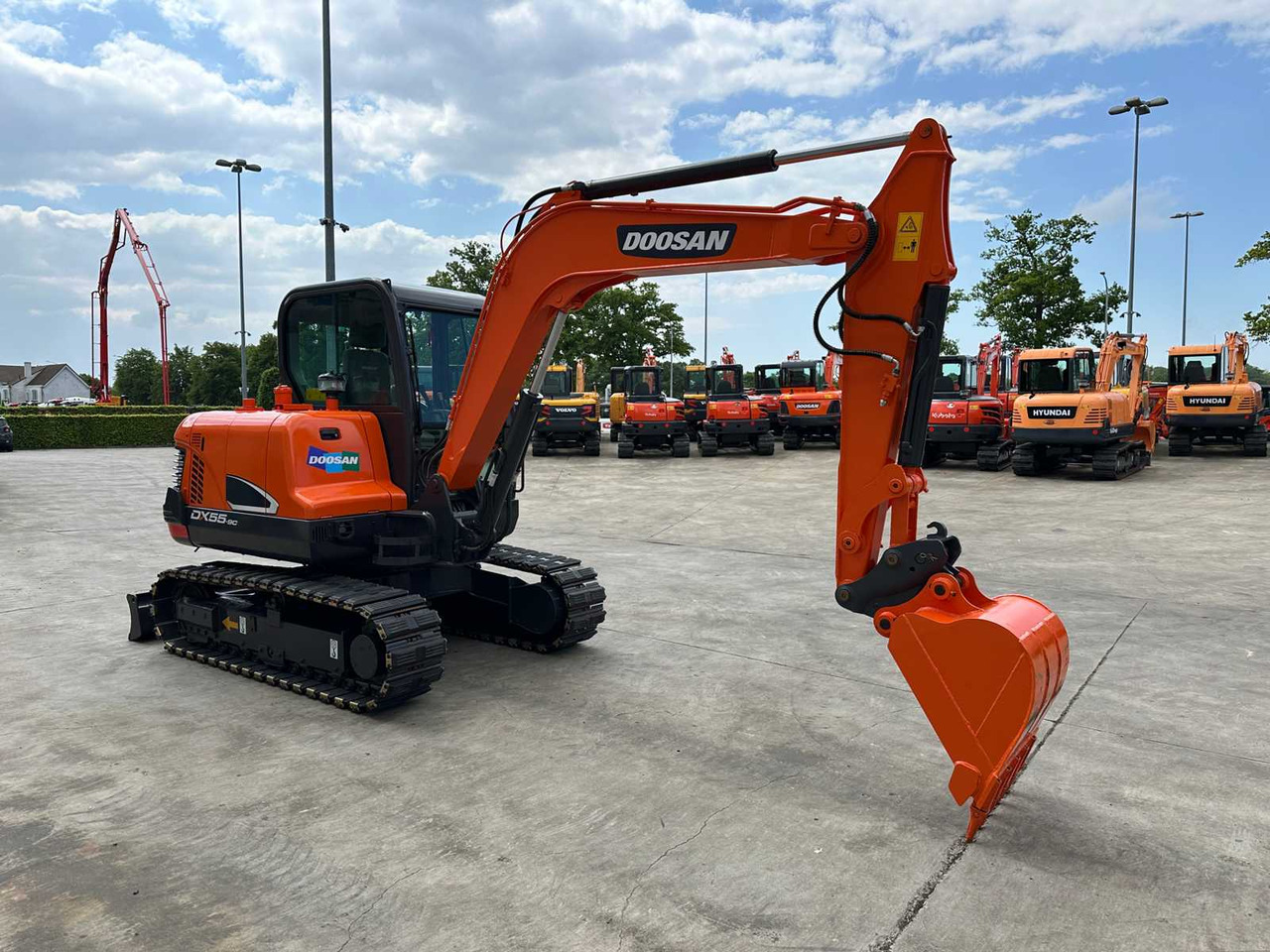 Doosan DX55-9C - Crawler excavator: picture 3 Doosan DX55-9C - Crawler excavator: picture 3
